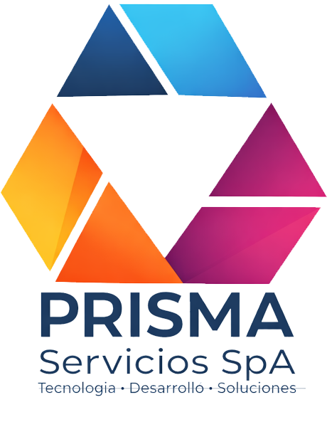 Logo vertical Prisma Servicios SpA